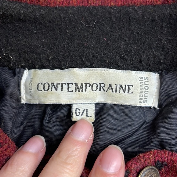 Simons Contemporaine Floral Wool Lined Jacket - Picture 13 of 16